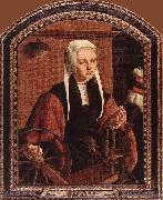 Portrait of Anna Codde, Maerten van heemskerck